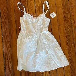 Altrd state white mini dress NWT